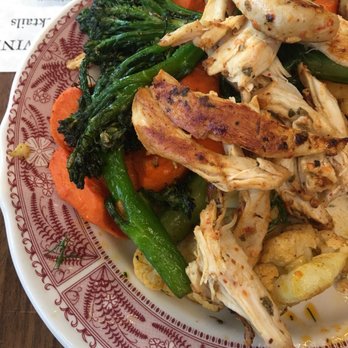 Publican Tavern - Roast vegetable salad with chicken added - New American Near Me - Chicago, Illinois