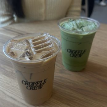 Croffle Crew - Matcha and iced coffee - Desserts Near Me - Happy Valley, Oregon