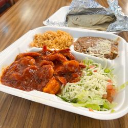 Taco Sinaloa - Camarones a la Diabla