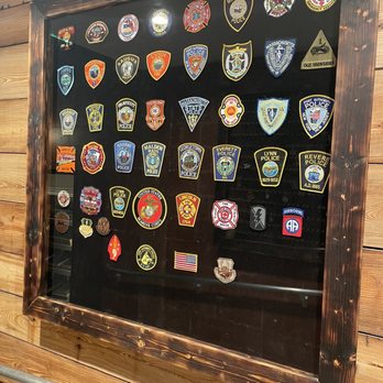21st Amendment Distillery - a display of police badges - Distilleries Near Me - Vero Beach, Florida 21st Amendment Distillery - a display of police badges - Distilleries Near Me - Vero Beach, Florida