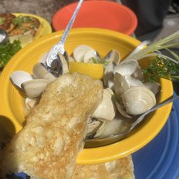 White wine clams - incredible White wine clams - incredible