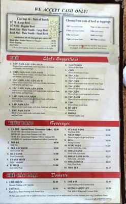 Menu photo 2 Pho 75 Hyattsville, MD