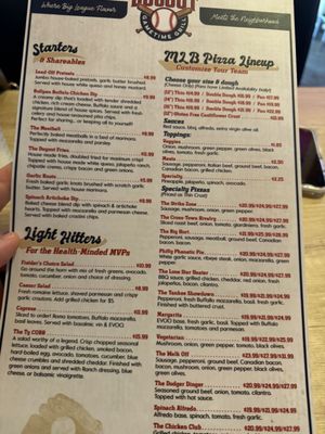Menu photo 2 The Dugout Cedar Park, TX Menu photo 2 The Dugout Cedar Park, TX