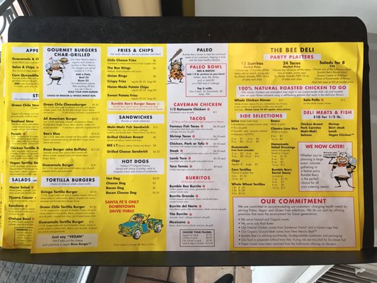 Menu photo 7 Bumble Bee's Baja Grill Santa Fe, NM
