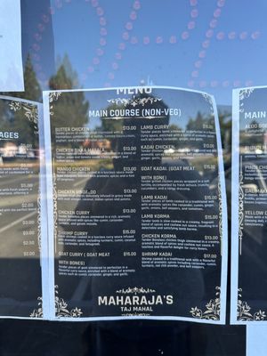 Menu photo 1 Maharaja’s Taj Mahal Concord, CA Menu photo 1 Maharaja’s Taj Mahal Concord, CA
