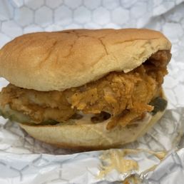 Fried chicken sandwich