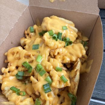 OX-B’s - Waffle fries with cheese - Chicken Wings Near Me - Westerville, Ohio OX-B’s - Waffle fries with cheese - Chicken Wings Near Me - Westerville, Ohio