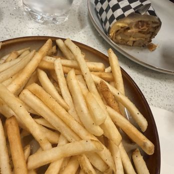 Almuerzo Café - French fries and the Break the Fast Burrito - Breakfast & Brunch Near Me - Tustin, California Almuerzo Café - French fries and the Break the Fast Burrito - Breakfast & Brunch Near Me - Tustin, California