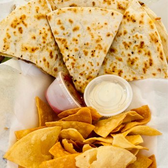 Canyon Spring's Bar & Grill - Carne Asada Quesadilla & fresh made Chips - American Near Me - Phoenix, Arizona Canyon Spring's Bar & Grill - Carne Asada Quesadilla & fresh made Chips - American Near Me - Phoenix, Arizona