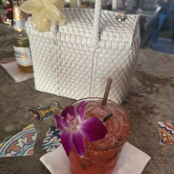 Coyote Grill - Strawberry cucumber margarita - Mexican Near Me - Laguna Beach, California