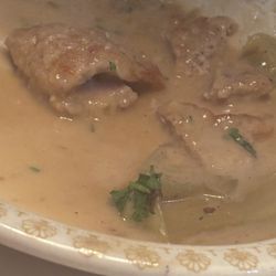 Aracri's Greentree Inn - Half eaten Veal and peppers .. very good!