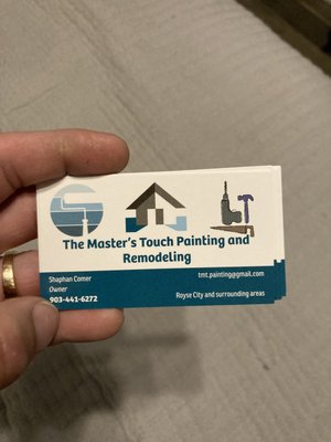 The Master’s Touch Remodeling Logo