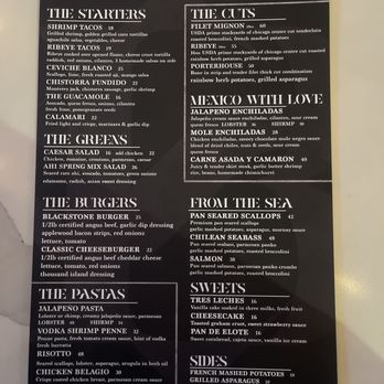 Blackstone Kitchen - Food menu - New American Near Me - Corona, California