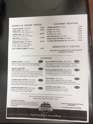 Menu photo 2 Big Apple Bagels El Dorado Hills, CA
