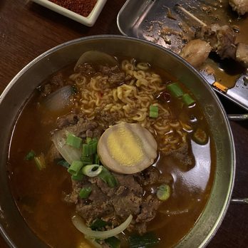 Yori - Beef Ramyun. It's spicy and delicious! I'm looking forward to having this again. And again. And again. - Korean Near Me - Hurst, Texas Yori - Beef Ramyun. It's spicy and delicious! I'm looking forward to having this again. And again. And again. - Korean Near Me - Hurst, Texas