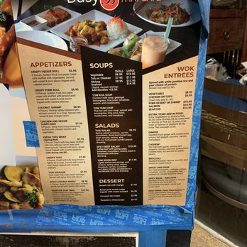Busy B Thai Cafe - Menu - Thai Near Me - El Cajon, California Busy B Thai Cafe - Menu - Thai Near Me - El Cajon, California