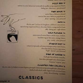 Miles Bistro - Drink menu - New American Near Me - San Antonio, Texas
