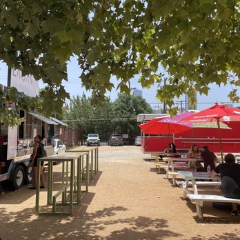 La Santa Barbacha - Outdoor seating area - Mexican Near Me - Austin, Texas