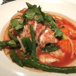Frederick's Bistro - "Healthy heart" fish - halibut