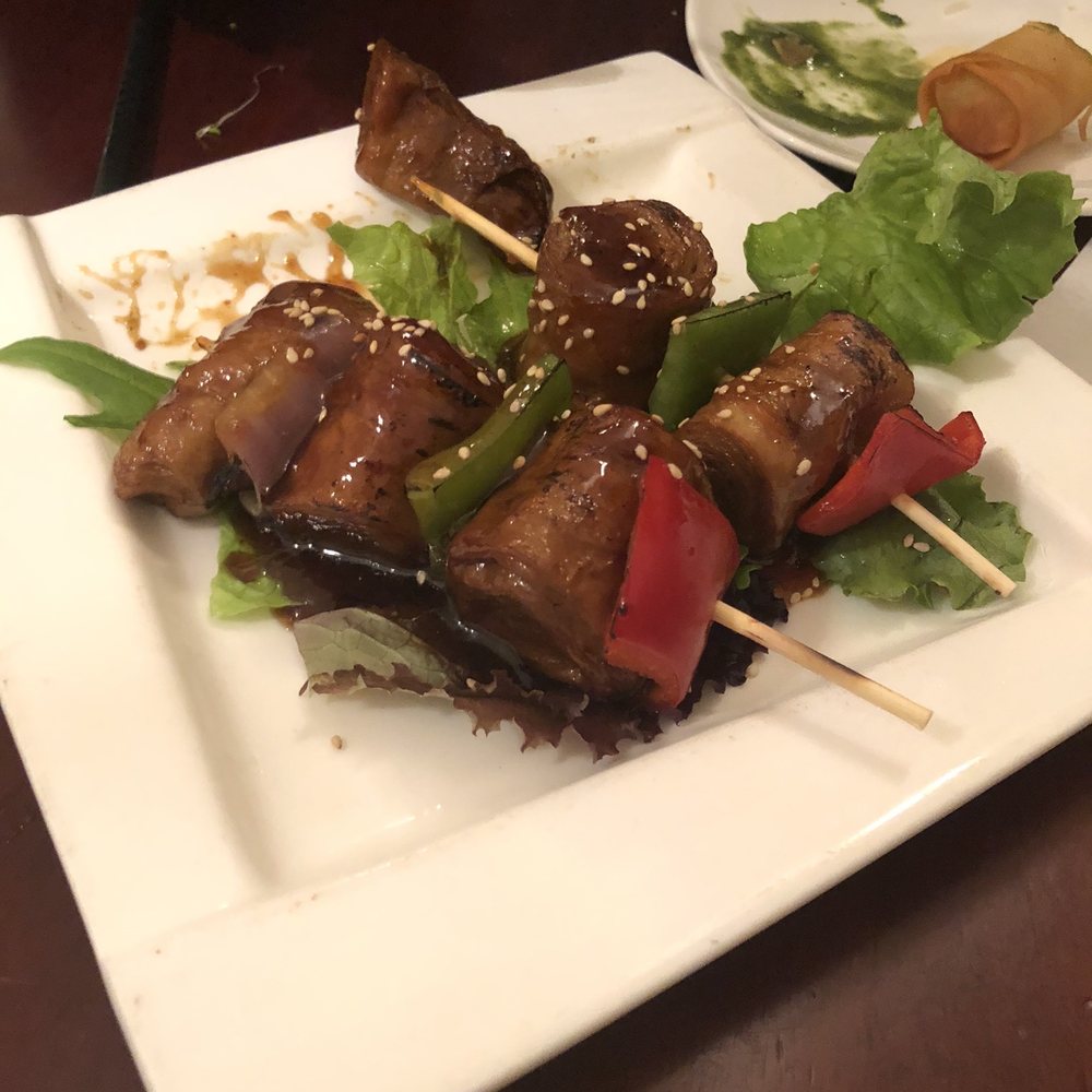 Vegan Ginger Root - 15. Seitan Skewers (not good) - Vegan Near Me - New York, New York