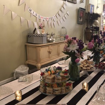 Tea With Mrs. B - Tea party buffet style - bridal shower - Tea Rooms Near Me - Falls Church, Virginia Tea With Mrs. B - Tea party buffet style - bridal shower - Tea Rooms Near Me - Falls Church, Virginia