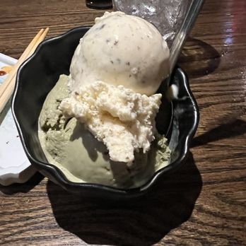 Kumo Sushi - Cookies and cream and green tea ice cream - Sushi Bars Near Me - Houston, Texas Kumo Sushi - Cookies and cream and green tea ice cream - Sushi Bars Near Me - Houston, Texas