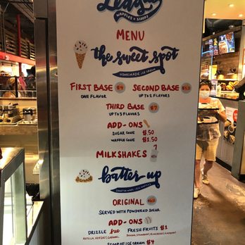 Big League Waffles & Scoops - Menu - Ice Cream & Frozen Yogurt Near Me - Raleigh, North Carolina