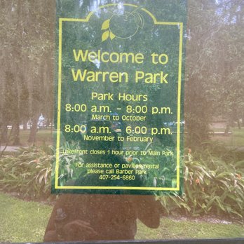 Warren Park - Hours - Parks Near Me - Belle Isle, Florida Warren Park - Hours - Parks Near Me - Belle Isle, Florida