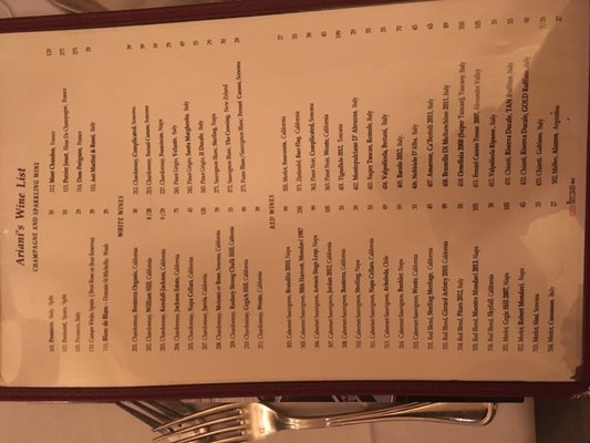 Menu photo 4 Ariani Cape Coral, FL Menu photo 4 Ariani Cape Coral, FL