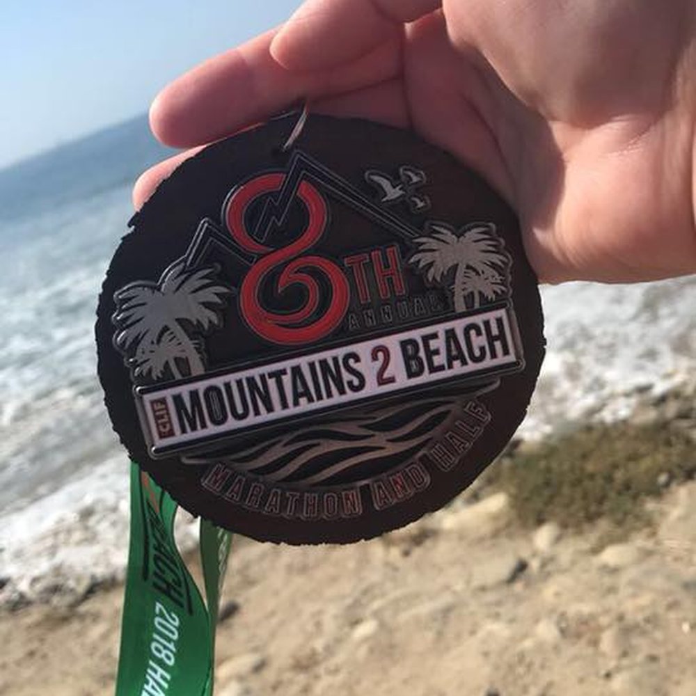 2018 Finisher's medal 2018 Finisher's medal