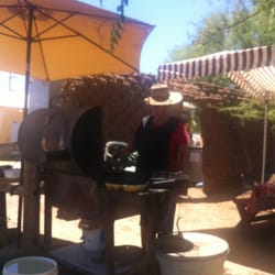 Virginia's Authentic American and Mexican Food - Virginia at the grill
