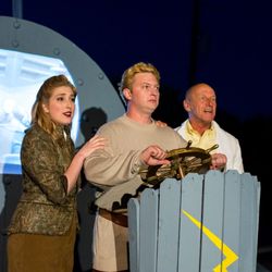 Hip Pocket Theatre - Flash Gordon Conquers the Universe (41st Season - 2017). Photo by Robert Bourdage.