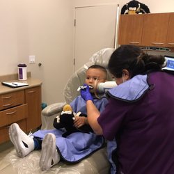Sami Smiles Pediatric Dentistry & Orthodontics - X-ray in progress, whoever thought my son would like going to the dentist hahaha he enjoys every minute of it thanks to dr. Sami