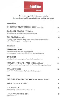 Menu photo 3 Southie Alameda, CA Menu photo 3 Southie Alameda, CA