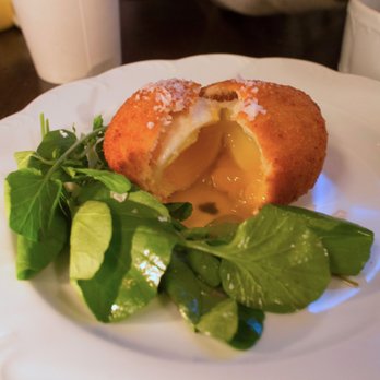 The Cavalier - Salmon Scotch Egg - $16 - New American Near Me - San Francisco, California The Cavalier - Salmon Scotch Egg - $16 - New American Near Me - San Francisco, California
