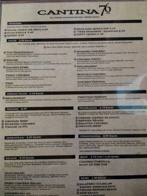 Menu photo 8 Cantina 76 Columbia, SC Menu photo 8 Cantina 76 Columbia, SC