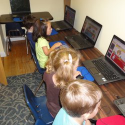 Wee Lad and Lassie - Computer time for older classes!