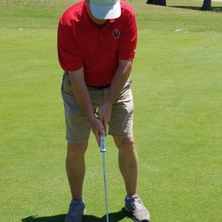 Spring Hill Golf Course - Great day for golfing.  Pared this hole!!!
