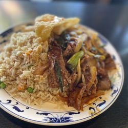 Dragon Terrace - Mongolian beef