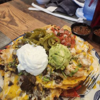 Dona Leti's - Shrimp and beef nachos - Cocktail Bars Near Me - Houston, Texas Dona Leti's - Shrimp and beef nachos - Cocktail Bars Near Me - Houston, Texas