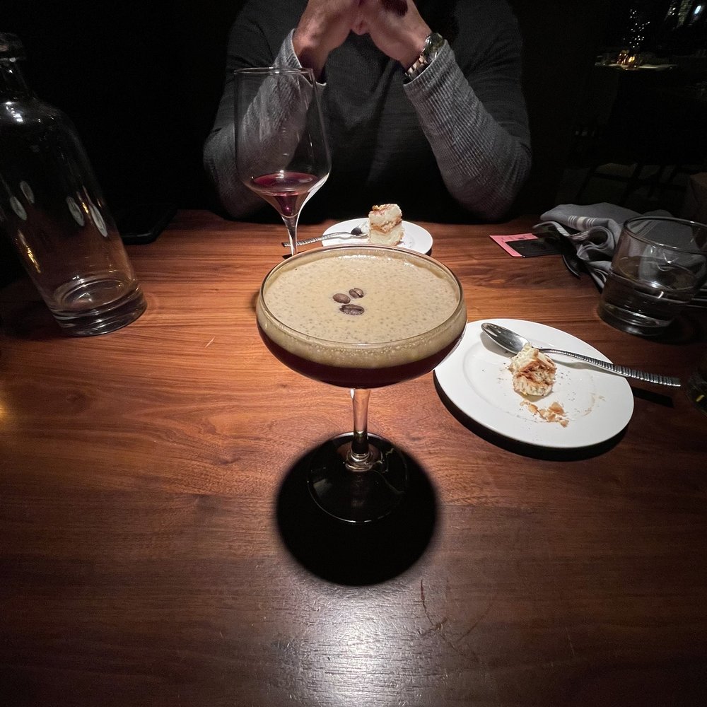 Corinne Austin - Expresso Martini - New American Near Me - Austin, Texas Corinne Austin - Expresso Martini - New American Near Me - Austin, Texas