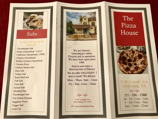 pizza house west phone number