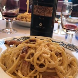 Spaghetti Carbonara and Tiramisu!