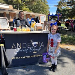 Andevia Special Events - Mocktail Bar setup