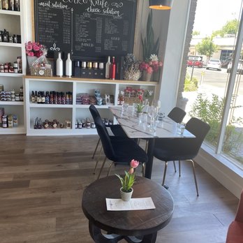 Cork & Knife - Such a great decor - Wine Tasting Room Near Me - Clovis, California