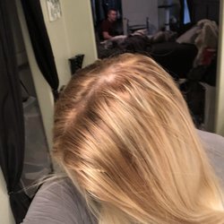 Tina trashed my beautiful blonde hair