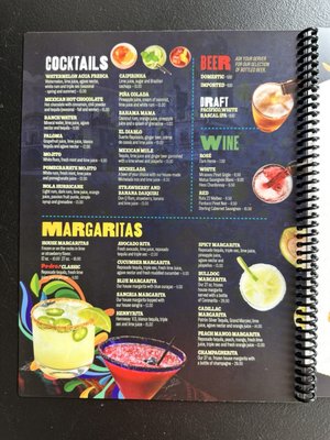 Menu photo 8 Pedros Tacos and Tequila Bar Boulder, CO
