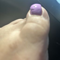 Bubbled up polish Bubbled up polish