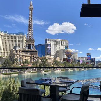 Spago - View from patio (reservation + 1 hour wait) - New American Near Me - Las Vegas, Nevada