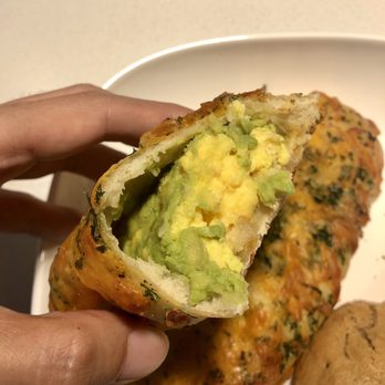 ThoroughBread - Avocado/Egg/Cheese Burridough - a Kolache/Breakfast Taco mash-up - Bakeries Near Me - Austin, Texas